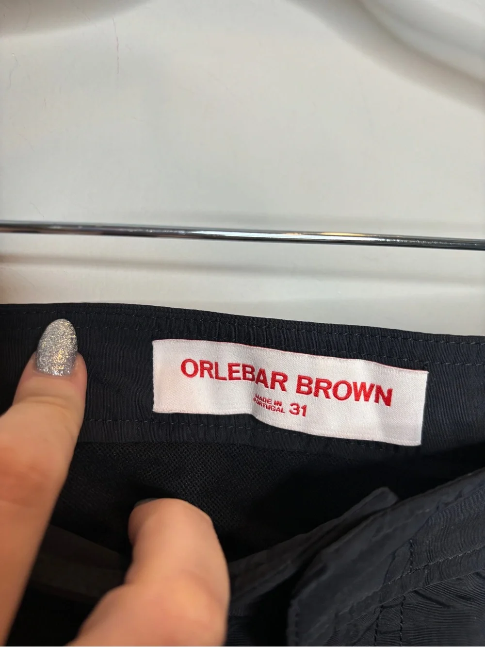 Orlebar Brown Bulldog Swim Shorts Size 31 Black